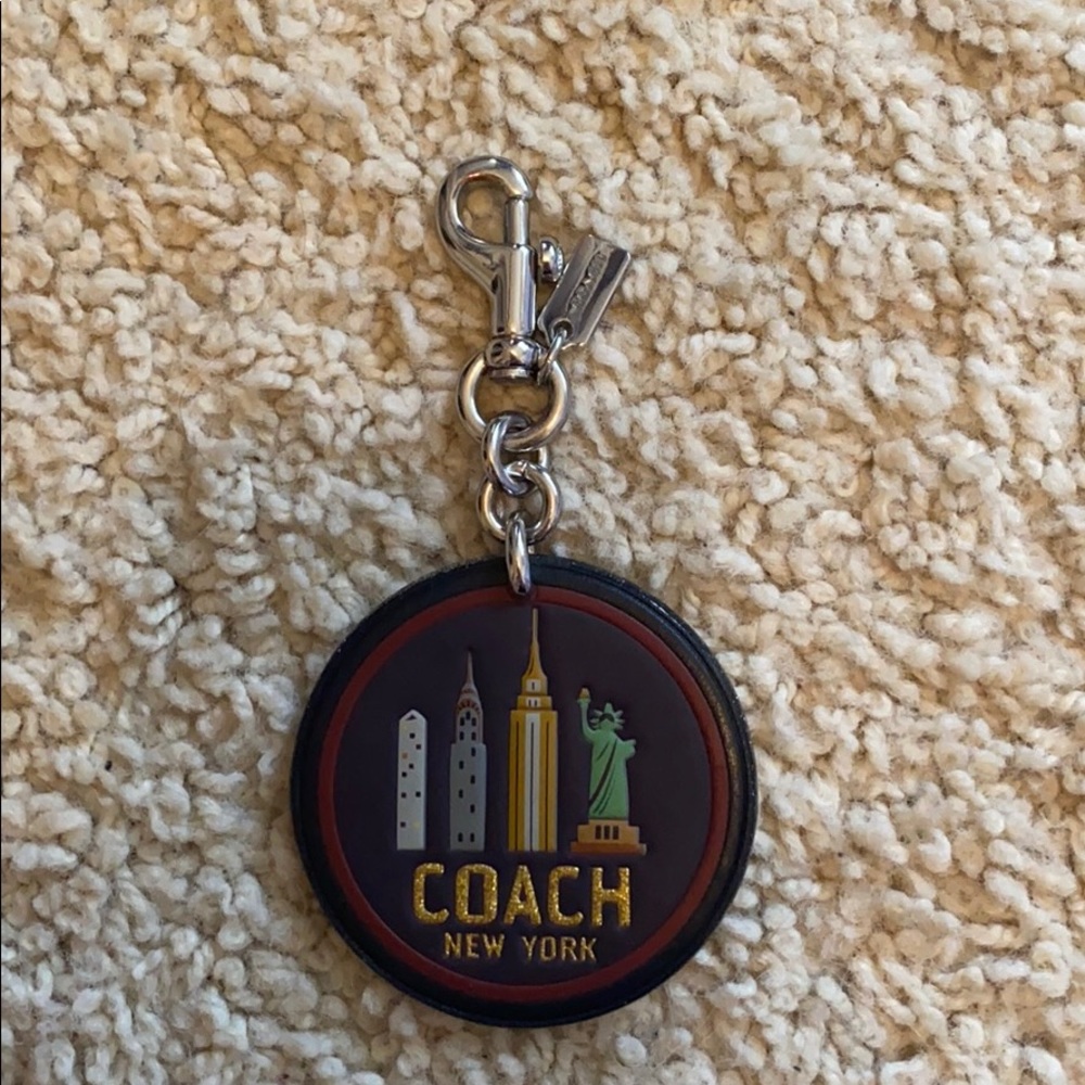 SOLD Coach keychain/purse charm